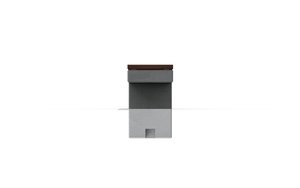 [translation-not-found:street-furniture], ława, beton, beton architektoniczny, deskowanie poprzeczne