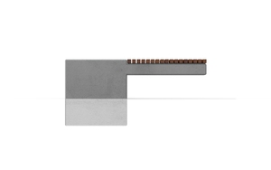 [translation-not-found:street-furniture], ława, beton, beton architektoniczny, deskowanie poprzeczne