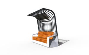 [translation-not-found:street-furniture], autre, ławka, beton, beton architektoniczny, fotowoltaika, ładowarka qi/indukcyjna, oparcie z drewna, pergola, podświetlenie led, siedzisko z drewna, stacja wifi, trejaż