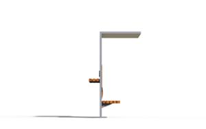 [translation-not-found:street-furniture], autre, ławka, daszek, fotowoltaika, gniazdo 230v i/lub usb, oparcie z drewna, pergola, siedzisko z drewna, wiata