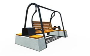 [translation-not-found:street-furniture], autre, ława, ławka, solarny, strefa relaksu, beton, beton architektoniczny, huśtawka, solarna listwa smartbeam, stolik, wzór zastrzeżony