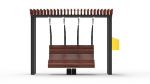 [translation-not-found:street-furniture], autre, ławka, strefa relaksu, biblioteka społeczna, huśtawka, leżanka, pergola, wysokie oparcie