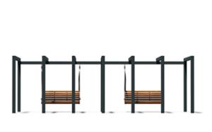 [translation-not-found:street-furniture], autre, ławka, strefa relaksu, huśtawka, pergola