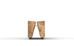 [translation-not-found:street-furniture], ława, kłoda, siedzisko z drewna
