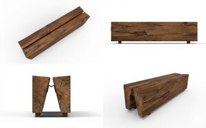 [translation-not-found:street-furniture], ława, kłoda, siedzisko z drewna