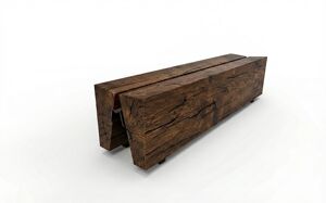[translation-not-found:street-furniture], ława, kłoda, siedzisko z drewna