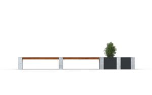 [translation-not-found:street-furniture], donica, ława, beton, beton architektoniczny, siedzisko z drewna
