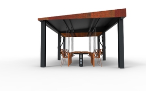 [translation-not-found:street-furniture], autre, ławka, strefa relaksu, huśtawka, komplet piknikowy, pergola, wiata, zadaszenie
