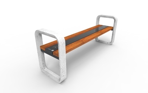 [translation-not-found:street-furniture], ława, solarny, beton, beton architektoniczny, fotowoltaika, gniazdo 230v i/lub usb, solarna listwa smartbeam