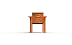 [translation-not-found:street-furniture], ławka, fotel / krzesło, jednoosobowe, komplet piknikowy, obrotowa szachownica, oparcie ze stali, siedzisko ze stali, stół, szachy