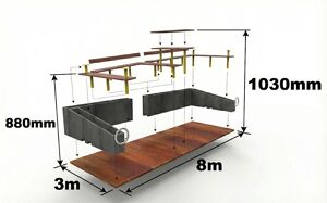 [translation-not-found:street-furniture], donica, ława, ławka, strefa relaksu, mobilna (do przestawiania paleciakiem), parklet, podpora, stół