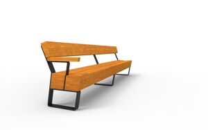 [translation-not-found:street-furniture], ława, ławka, kłoda, oparcie z drewna, siedzisko z drewna