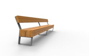 [translation-not-found:street-furniture], ława, ławka, kłoda, oparcie z drewna, siedzisko z drewna