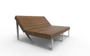 [translation-not-found:street-furniture], ławka, dzieci, kłoda, leżanka, oparcie z drewna, siedzisko z drewna