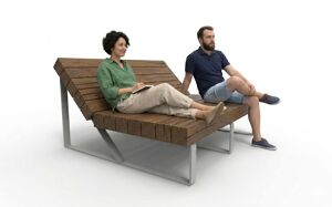 [translation-not-found:street-furniture], ławka, dzieci, kłoda, leżanka, oparcie z drewna, siedzisko z drewna
