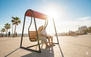[translation-not-found:street-furniture], autre, ławka, solarny, strefa relaksu, huśtawka, solarna listwa smartbeam
