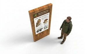 [translation-not-found:street-furniture], autre, kłoda, tablica informacyjna