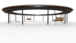 [translation-not-found:street-furniture], autre, strefa relaksu, fotowoltaika, huśtawka, leżanka, pergola, solarna listwa smartbeam
