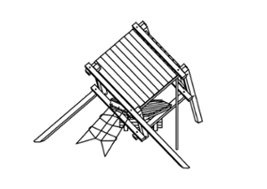 [translation-not-found:street-furniture], richter spielgeraete gmbh, cena aktualna, drewno ze zrównoważonej gospodarki leśnej z certyfikatem 70 % pefc 08.260.713, urządzenie atestowane przez tuv sud i zgodne z normą en 1176.