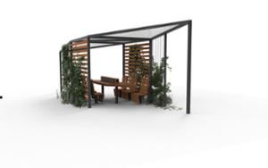 [translation-not-found:street-furniture], autre, gniazdo 230v i/lub usb, ładowarka qi/indukcyjna, obrotowe, pergola, stół, wiata