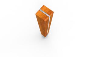 [translation-not-found:street-furniture], słupek, drewno