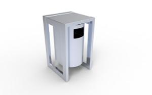 [translation-not-found:street-furniture], kosz, logo, daszek, wrzut z boku