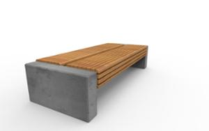 [translation-not-found:street-furniture], ława, beton, beton architektoniczny, siedzisko z drewna