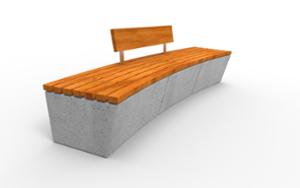[translation-not-found:street-furniture], ławka, beton, beton architektoniczny, po łuku / okrągła