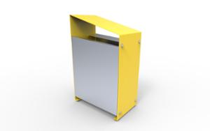 [translation-not-found:street-furniture], kosz, daszek, dwustronna, wrzut z boku, duża pojemność