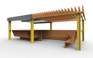 [translation-not-found:street-furniture], ławka, autre, pergola, wiata, wysokie oparcie, karmienie piersią, strefa relaksu