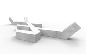 [translation-not-found:street-furniture], ława, ławka, beton, beton architektoniczny, leżanka, modułowe, oparcie z betonu, strefa relaksu