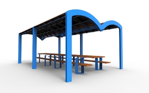 [translation-not-found:street-furniture], autre, komplet piknikowy, wiata