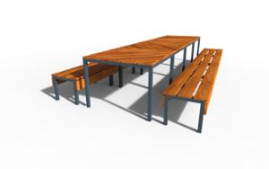 [translation-not-found:street-furniture], ława, autre, stół, komplet piknikowy
