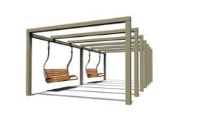 [translation-not-found:street-furniture], autre, ławka, strefa relaksu, huśtawka, pergola