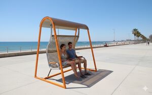[translation-not-found:street-furniture], ławka, autre, huśtawka, solarny, strefa relaksu, solarna listwa smartbeam