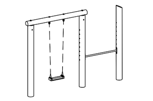 [translation-not-found:street-furniture], richter spielgeraete gmbh, cena aktualna, drewno ze zrównoważonej gospodarki leśnej z certyfikatem 70 % pefc 08.260.713, urządzenie atestowane przez tuv sud i zgodne z normą en 1176.