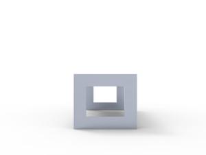 mažoji arhitektūra, suoliukas, minkšta sėdimoji dalis