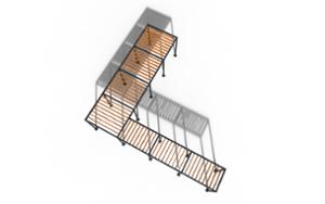 mažoji arhitektūra, kita, pergola, stoginė, atspalvis