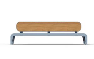 street furniture, double-sided, 230v and/or usb socket, seating, wood backrest, wood seating