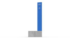 mažoji arhitektūra, kita, suoliukas, mobilus (suderinamas su padėklų lizdu), modulinis, informacinė lenta / stendas