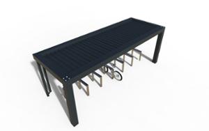 street furniture, other, bicycle stand, bicycle canopy