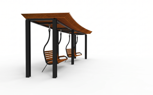 mažoji arhitektūra, kita, suolai, leasure and rest, sūpynė, pergola, išlenktas