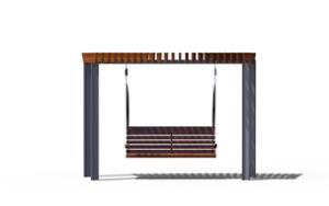 mažoji arhitektūra, kita, suolai, leasure and rest, sūpynė, pergola, išlenktas