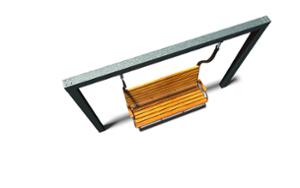 mažoji arhitektūra, kita, suolai, saulės, leasure and rest, sūpynė, vienam žmogui, solarna listwa smartbeam