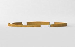 mažoji arhitektūra, suolai, modulinis, išlenktas, aukštas atlošas