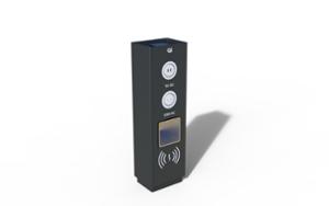 street furniture, 230v and/or usb socket, other, induction/qi charger, bollard, wifi station