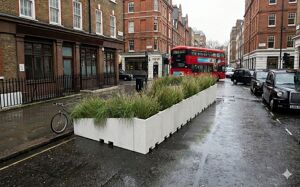 mažoji arhitektūra, vazonas, suoliukas, suolai, leasure and rest, mobilus (suderinamas su padėklų lizdu), parklet, dviračių stovas, stalas
