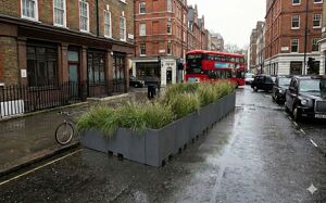 mažoji arhitektūra, vazonas, suoliukas, suolai, leasure and rest, mobilus (suderinamas su padėklų lizdu), parklet, dviračių stovas, stalas