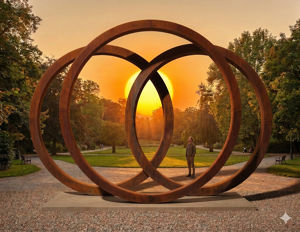 mažoji arhitektūra, kita, corten, rzeźba