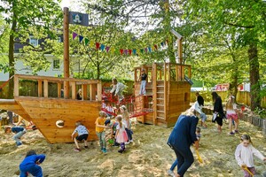 mažoji arhitektūra, richter spielgeraete gmbh, cena aktualna, drewno ze zrównoważonej gospodarki leśnej z certyfikatem 70 % pefc 08.260.713, urządzenie atestowane przez tuv sud i zgodne z normą en 1176.